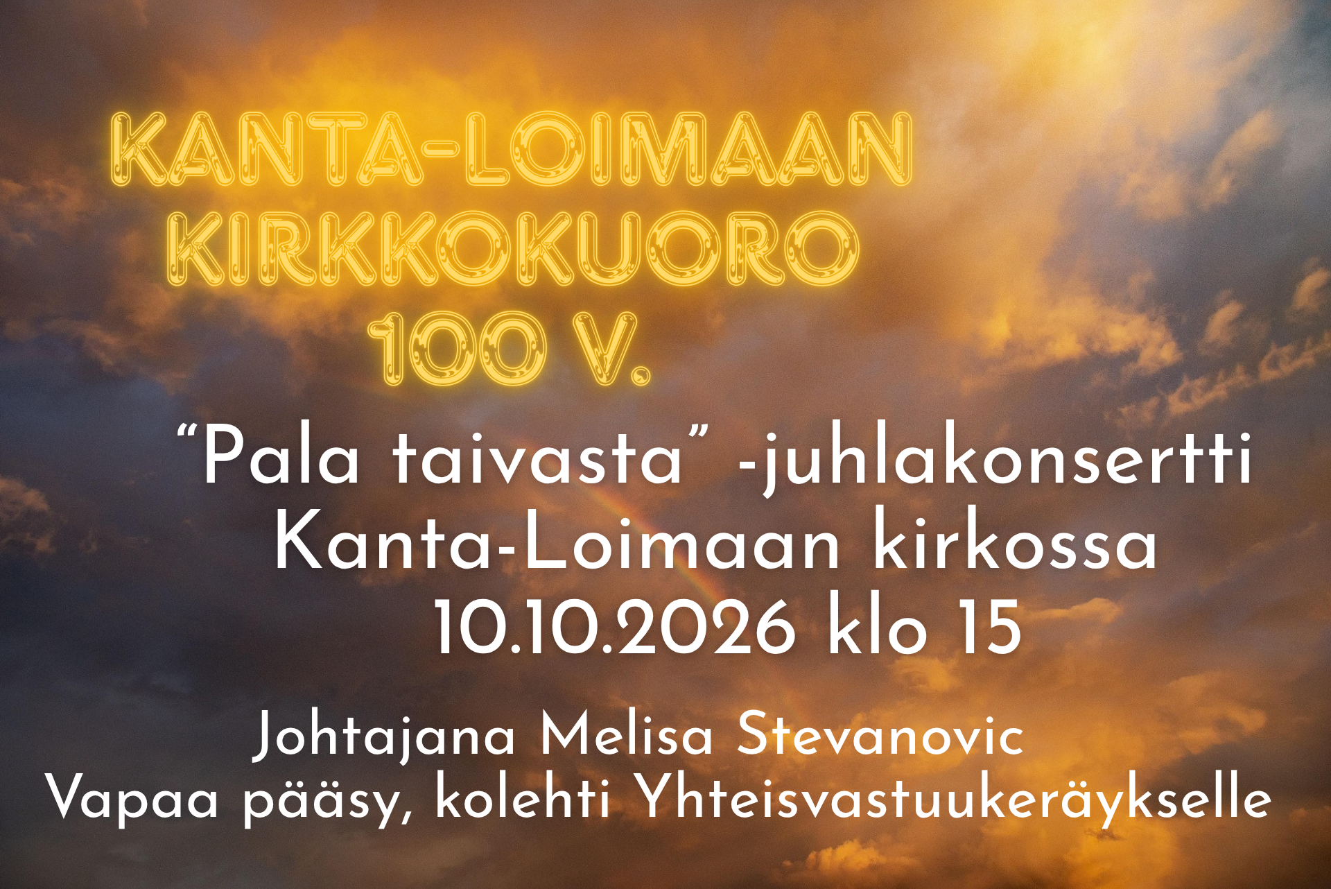 Komserttimainos