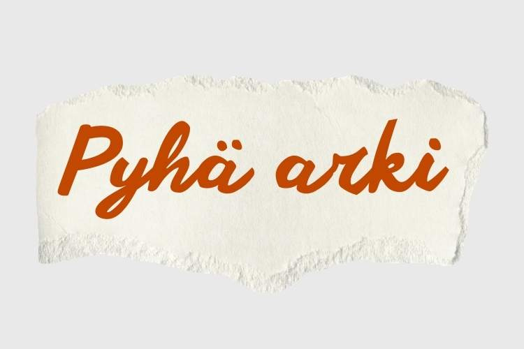Pyhä arki
