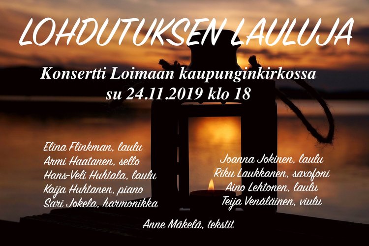 Lohdutuksen lauluja Lohdutuksen lauluja